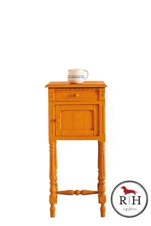 Side Table painted in Barcelona Orange Chalk Paint®