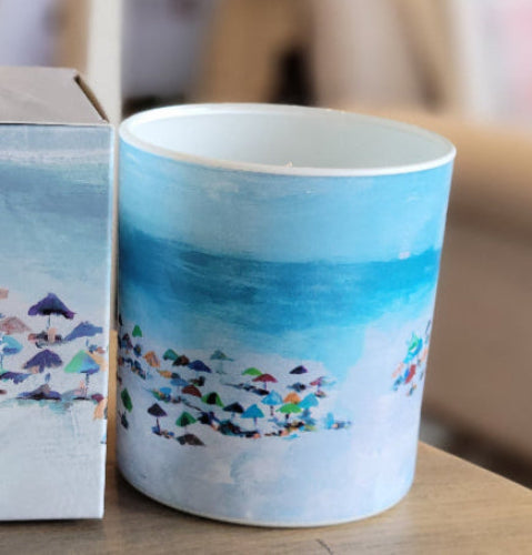 Beach Day Boxed Candle