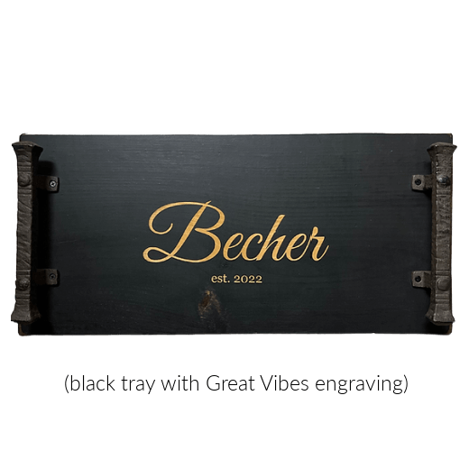 Elegant Medium 11x24 Charcuterie Tray