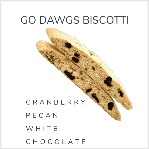 Go Dawgs Biscotti