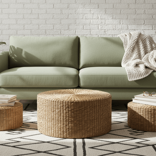 Natural Weave Riser Set