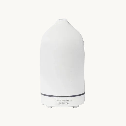 White stone diffuser on a white background