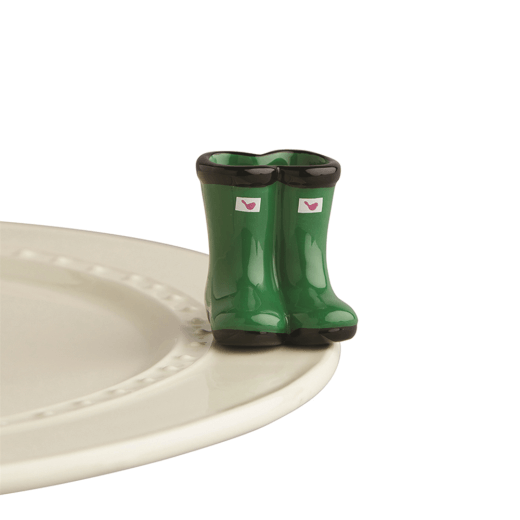 Nora Fleming Jumpin' Puddles (Rainboots) Mini - The Red Hound Gifts