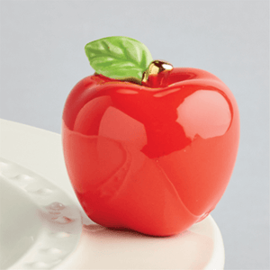 Nora Fleming An Apple a Day (Apple) Mini - The Red Hound Gifts