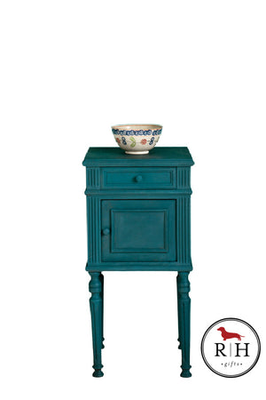 Side Table painted in Aubusson Blue Chalk Paint®