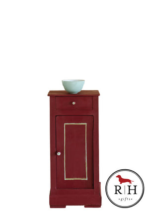 Side Table painted in Burgundy Chalk Paint®