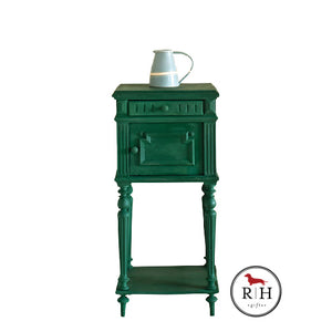Side Table painted in Amsterdam Green Chalk Paint®