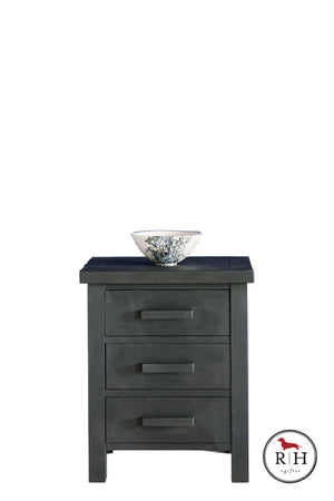 Side Table painted in Graphite Chalk Paint®