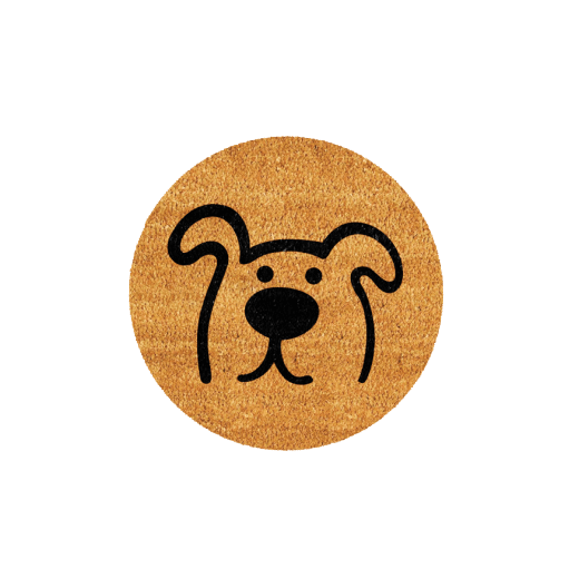 9" Coir Decorative Mat Insert