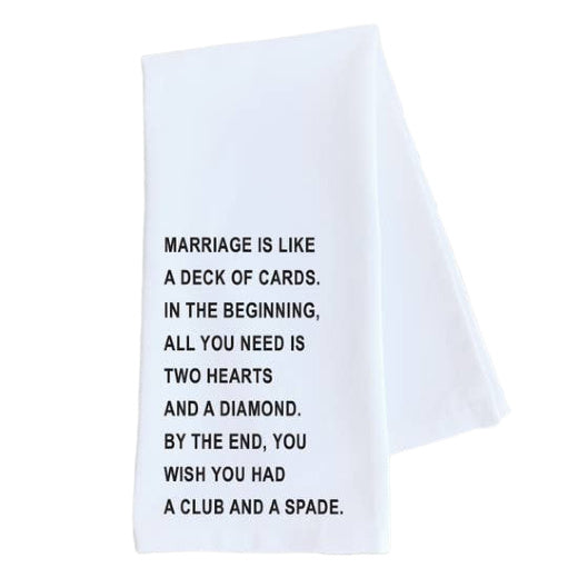 Marriage Tea Towel