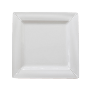 Nora Fleming Pinstripes Square Platter - The Red Hound Gifts