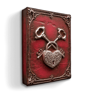 T584 Heart Lock - The Red Hound Gifts