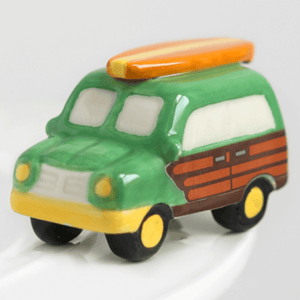 Nora Fleming Surf's Up (Woody Wagon) Mini - The Red Hound Gifts