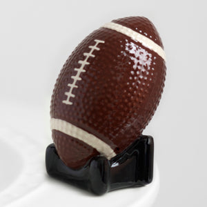Nora Fleming Touchdown! (Football) Mini - The Red Hound Gifts